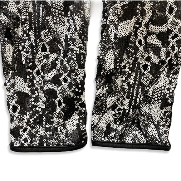 Black white sequin H&M Premier leggings - Picture 7 of 9